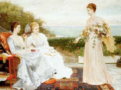 查尔斯 · Perugini 绘画 布面油画 艺术 艺术的 艺术性