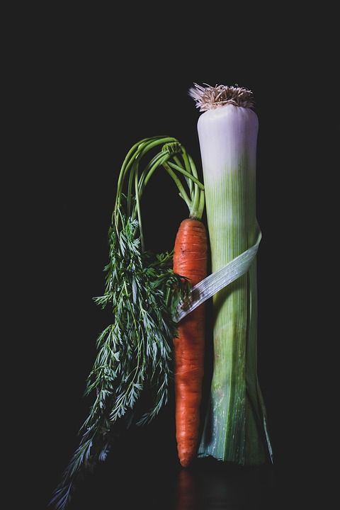萝卜 韭葱 一起 蔬菜 概念 食物 食物摄影