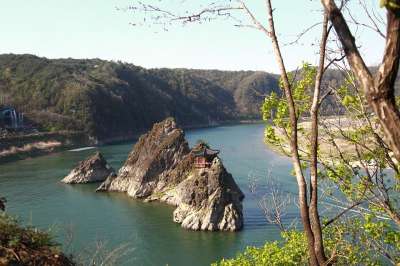 水体 大自然 旅行 风光 Dodam三峰 丹阳 忠北 河 湖