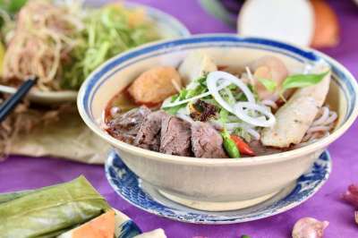 越南食品 牛肉面 美食 盘子 食物 可口的 牛肉面 牛肉面