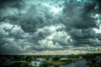 风暴 云 雨 佛罗里达 天气 自然 天空 景观 黑暗的