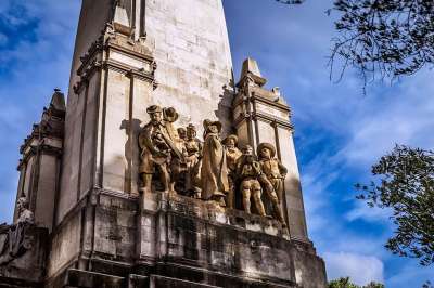 塞万提斯 纪念馆 马德里 西班牙 雕像 著名的 旅游 广场
