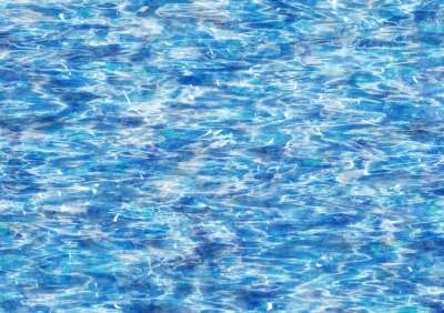 水 蓝色的 透明的 水晶 清除 游泳 水池 绿松石 背景 波浪