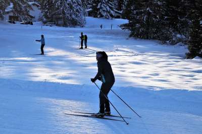 滑雪者 冬季运动 雪 冬季 放宽 瑞士 滑雪 健康 视图 休息