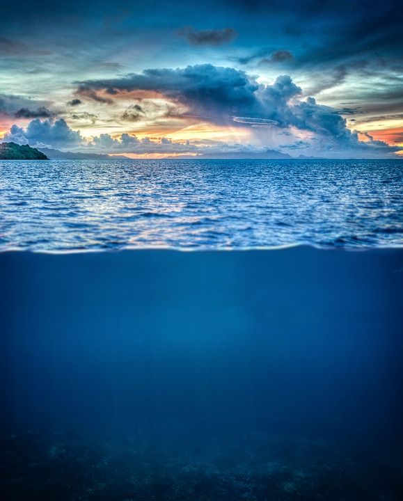 水 海洋 水下 海 天空 日落 自然 波浪 景观 太阳 黄昏
