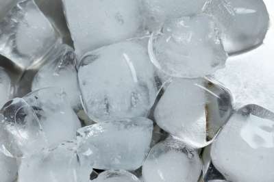 冰淇淋 寒冷的 冬天 水 冻结 透明的