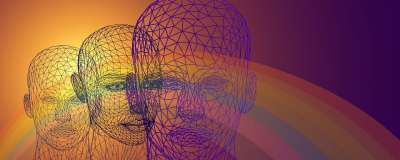 心理学 虚拟的 现实 精神 面具 线框 脸 潜意识 心理分析