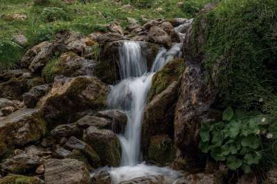 瀑布 激流 溪 水 匆忙 水域 山间溪流 自然 山中的小溪