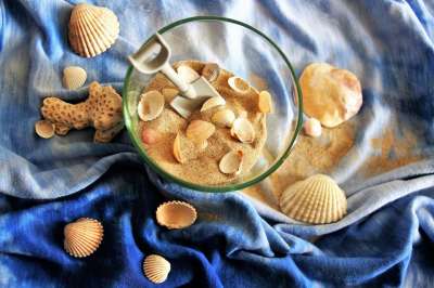 贝壳 砂 假日 特写 质地 想像力 游戏 颜色 生活的乐趣