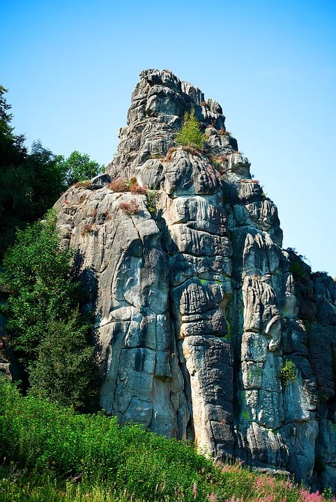 山 自然 景观 纪念碑 角坏的迈恩伯格 德国
