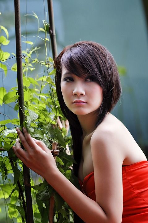女孩 漂亮 亚洲人 漂亮的女孩 女士 快乐的 人 年轻 女性