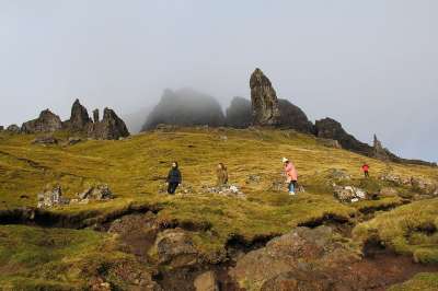老人的斯托尔 景观 自然 山 户外 小山 苏格兰 斯凯岛 英国