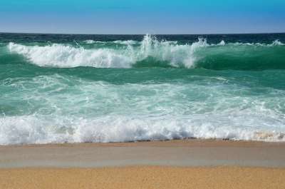 冲浪 波浪 海 喷 水 海滩 海上冲浪 蓝色的 大西洋 泡沫