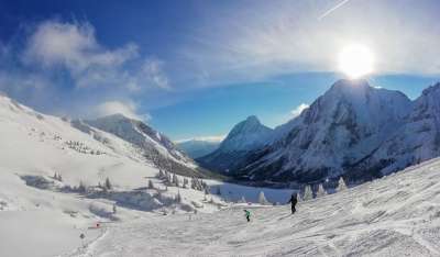 蒂罗尔 雪 滑雪 奥地利 高山 景观 山 冬天 阿尔卑斯山