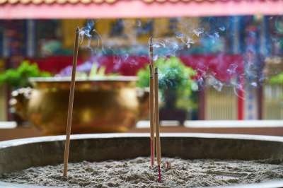 香 希望 崇拜 烧 抽烟 寺庙 亚洲 佛教 佛教徒 祷告