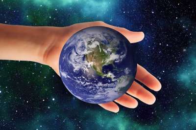 手 地球 空间 世界 宇宙 行星 星系 星星 上帝 上帝的手