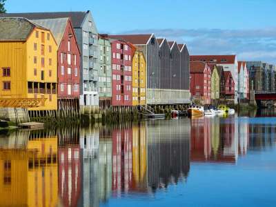 挪威 特隆赫姆 仓库 斯堪的纳维亚半岛 Hurtigruten 去旅行