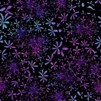复古的 花 图案 设计 蜡染布 花的 盛开 开花 漩涡 无缝的