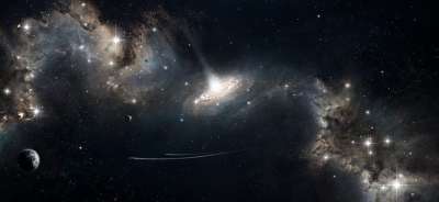 空间 天文学 星系 行星 星星 照相馆 极好的 类星体 夜晚