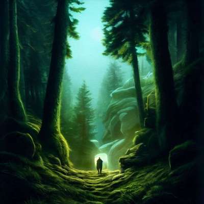 门户网站 森林 树木 未知 神秘 自然 封面 照相馆 幻想