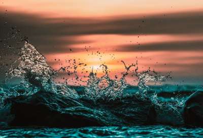 海洋 日落 海 天空 自然 景观 水 云 日出 黄昏 红色