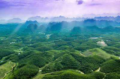 庄的一个 白亭 宁平省 景观 风景秀丽的 景观复杂