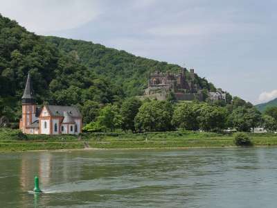 城堡 赖希施泰因 莱茵河 Trechtlingshausen 城堡酒店