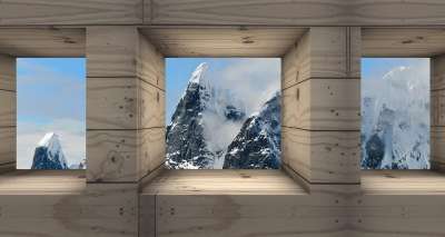 山 首脑 窗户 壁龛 墙 板 质地 背景 形象的 正方形