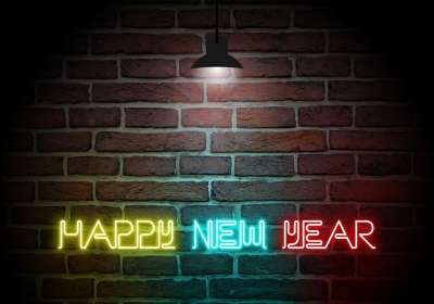 新年快乐 背景 庆典 假期 装饰 节日 横幅 2022