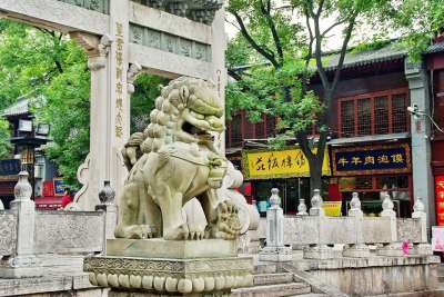 县 雕像 狮子 中国 皮埃尔 · 宝塔
