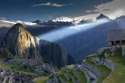 秘鲁 马丘比丘 印加人 景观 旅行 山 旅游 古老的 废墟