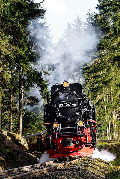 蒸汽机车 Schmalspuhr Schmalspuhrbahn 树脂