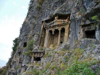 老的 废墟 石头 房屋 洞穴 火鸡 建造 古老的 结构 旅行