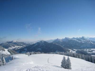 阿尔高 Hörnle Wertacher 冬天 雪 太阳 光