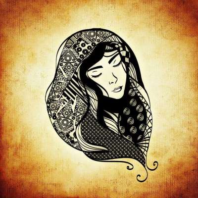 女士 头发 头 抽象的 发型