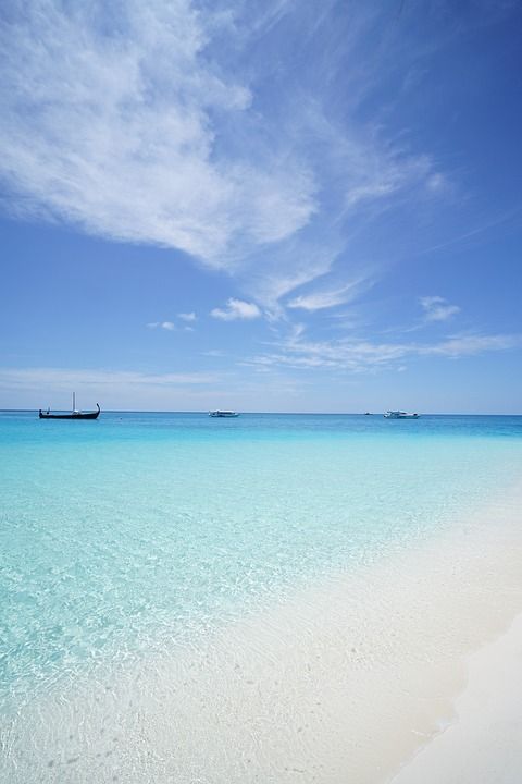马尔代夫群岛 海滩 翡翠海 夏天 假期 天空 海洋 贝拉我们一天