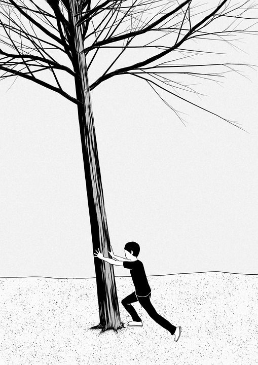 照明 想象力 创造力 画画 绘画 黑和白 童话故事 幻想 男孩