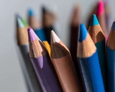 彩色铅笔 美术用品 学校用品 静止的 绘画笔