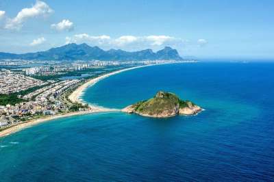 巴西 里约 景观 旅游 海滩 海洋 蓬塔尔 里科瑞欧 山 巴拉