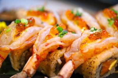 寿司 虾 食物 盘子 美食 生鱼片 白饭 鱼 日本人 海鲜