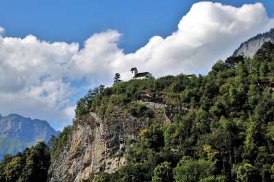 阿尔卑斯山 岩 山 石头 天空 舞台 路 视图 克里夫 图