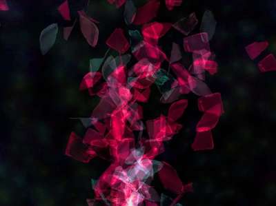 幻想 抽象的 背景图案 多彩多姿的 碎片 石头 光 幻想图片