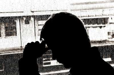 沮丧 男人 婚姻 地位 情绪 人们 疾病 孤独 轮廓 背景