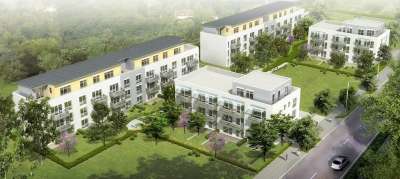 公寓楼 别墅 渲染 可视化 建筑学 可视化 3D 建筑可视化 景观