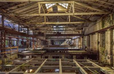 丢失的地方 工厂 Pforphoto 大厅 弃 行业 厂区建设