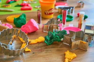Play-Doh 彩泥 有创造力的 创造力 幻想 烤 手工 孩子们