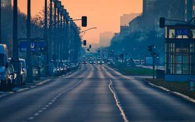 城市 路 车辆 城市景观 沥青 柏林 卡尔 马克思 Allee