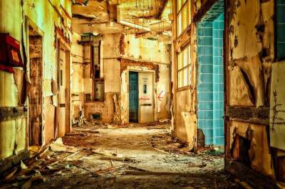 丢失的地方 建造 已到期 破碎的 房子 Pforphoto 张爱玲