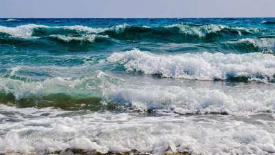 波浪 海滩 自然 风 海景