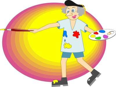 人们 男人 男性 成人 人 白种人 肖像 艺术 艺术家 画
